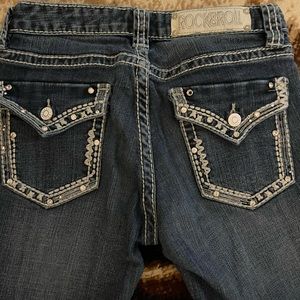 Girls size 12 Rock & Roll cowgirl bootcut jeans